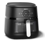 FRIGGITRICE AD ARIA MULTICOOKER XL 6.2 LITRI CON FINESTRA E PROGRAMMI
