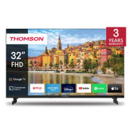 TV 32 THOMSON FHD FRAMELESS SMART T2/C2S2 GOOGLE TV 32FG2S14