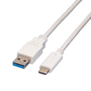 CAVO USB 3.2 A-C 1MT M/M WH VALUE