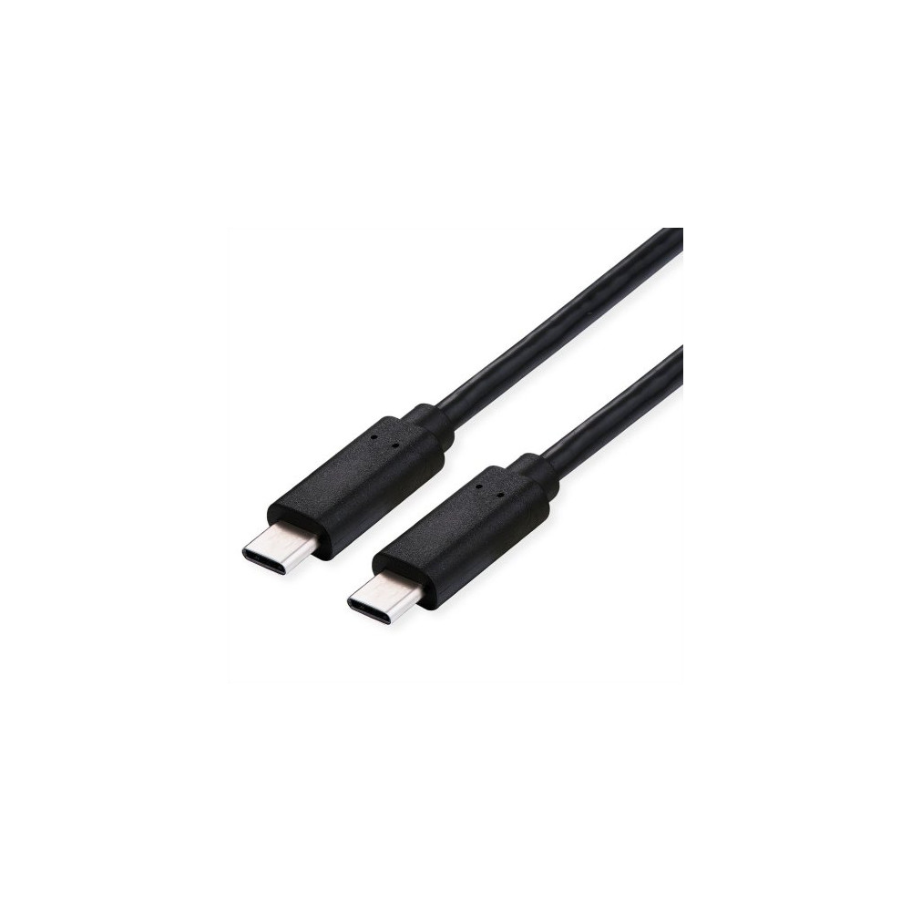 CAVO USB 4 C-C 1MT M/M BK 100W CONTATTI DORATI PD 20V/5A 40GBIT/S