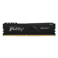 DDR4 KINGSTON 16Gb 3600Mhz - FURY BEAST BLACK CL18 - KF436C18BB/16