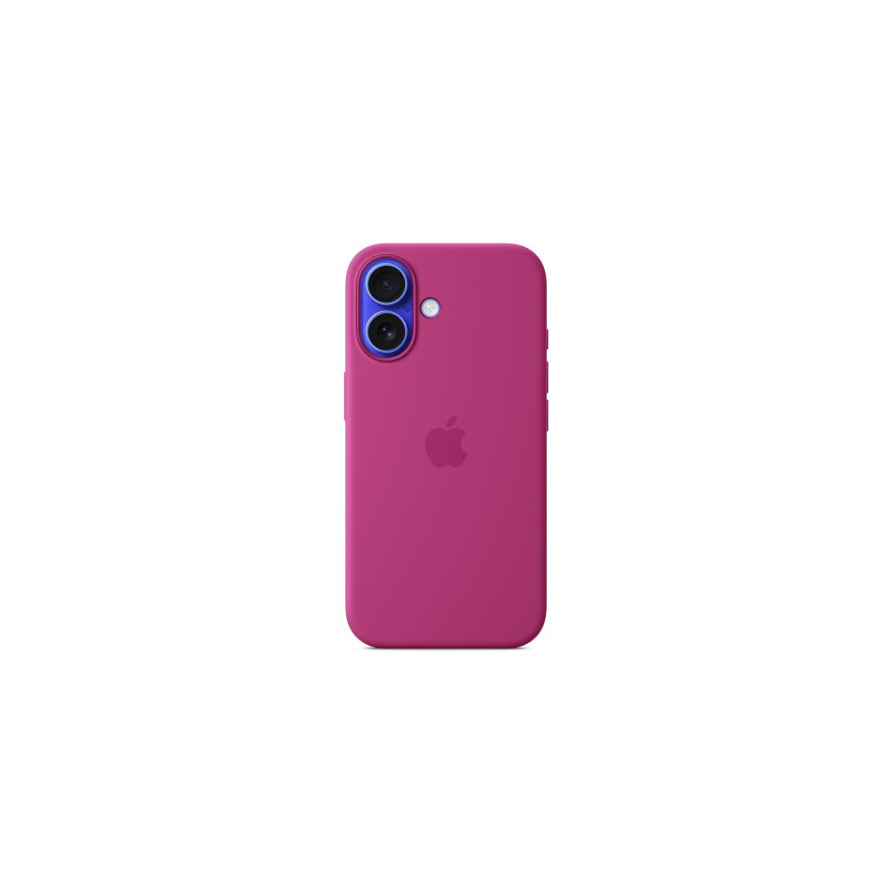 Apple Custodia con Magsafe in Silicone per iPhone 16 - Fucsia