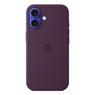 Apple Custodia con Magsafe in Silicone per iPhone 16 - Prugna