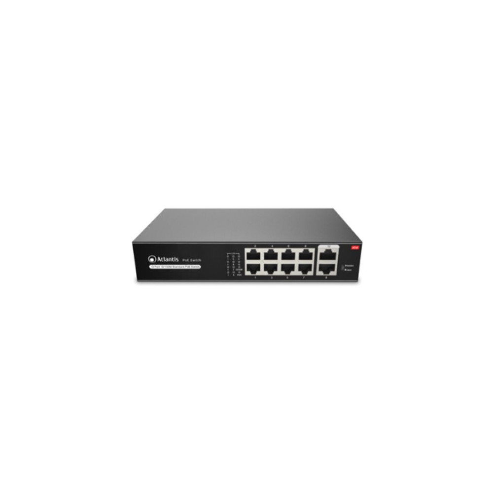 Atlantis Land NetPower F10PoE8-120W Switch Fast Ethernet PoE 8 porte