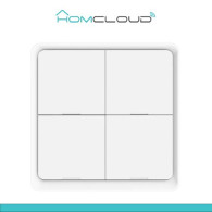 Homcloud Pulsante a muro senza fili intelligente 4CH