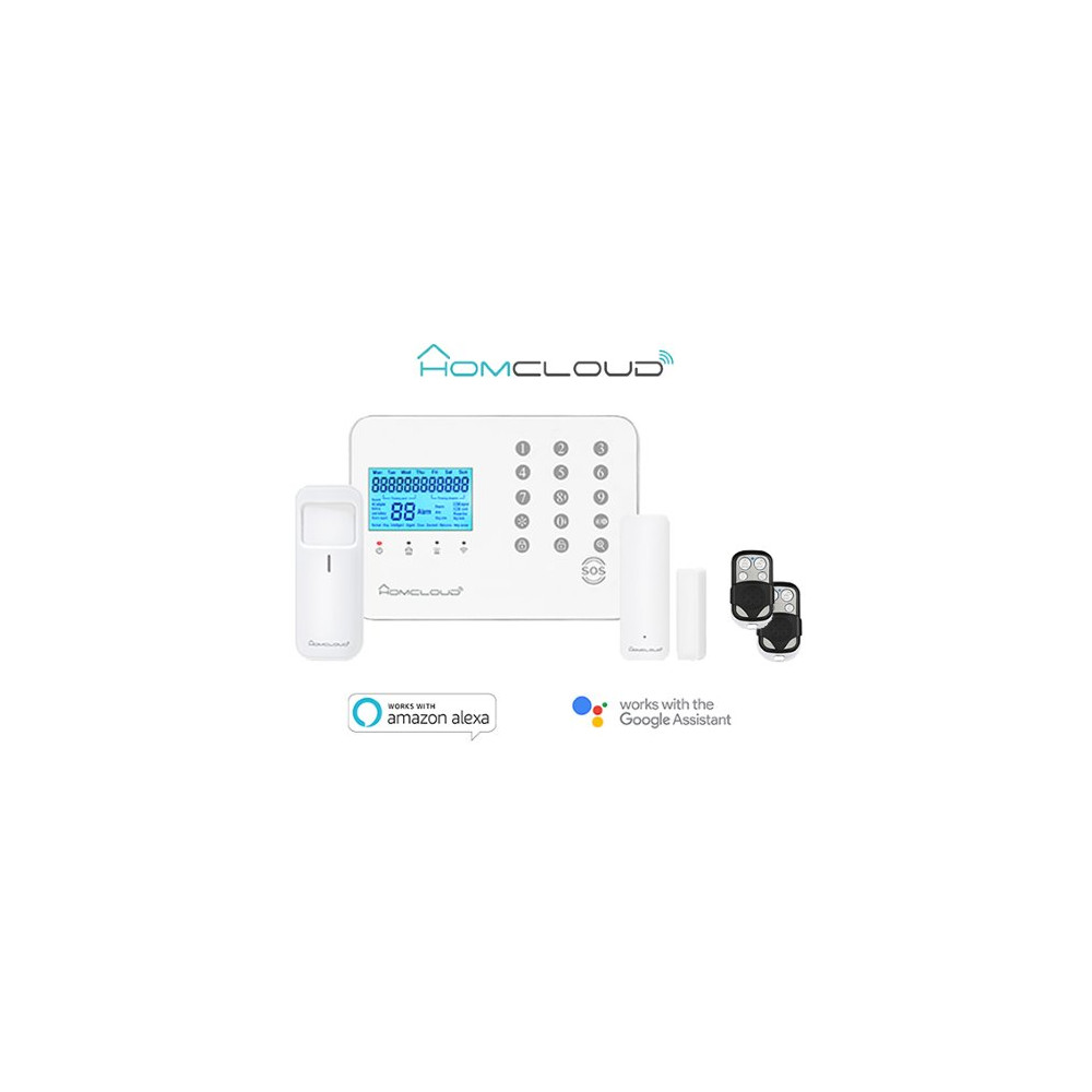 Kit Antifurto wireless 10P Homcloud Wi-Fi + GSM PRO