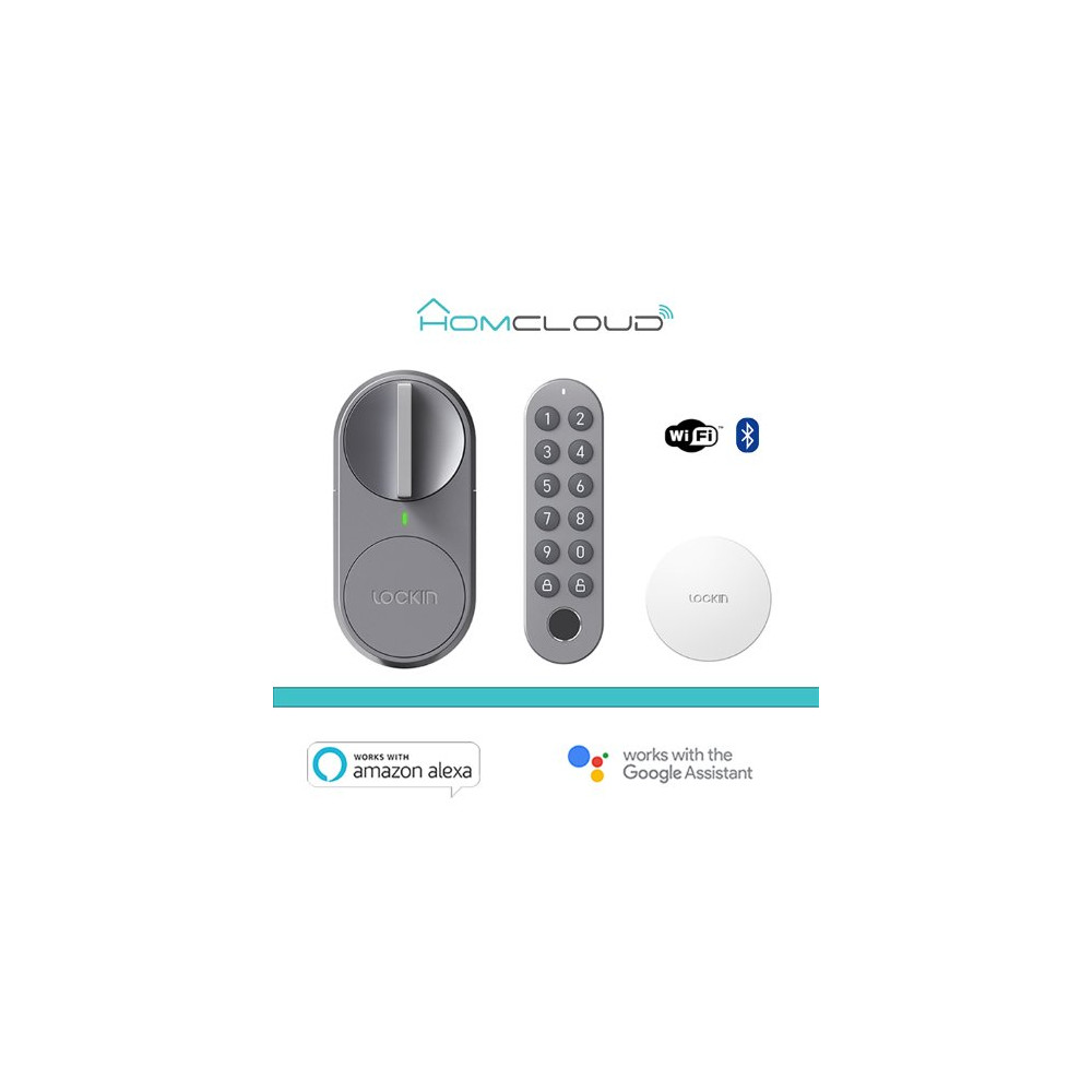 Homcloud By Lockin Kit Serratura intelligente - Smart Door Lock G30