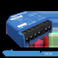 Shelly 1 Gen 3 - Smart Relay 16A AC/DC WiFi/BT + cont. pulito