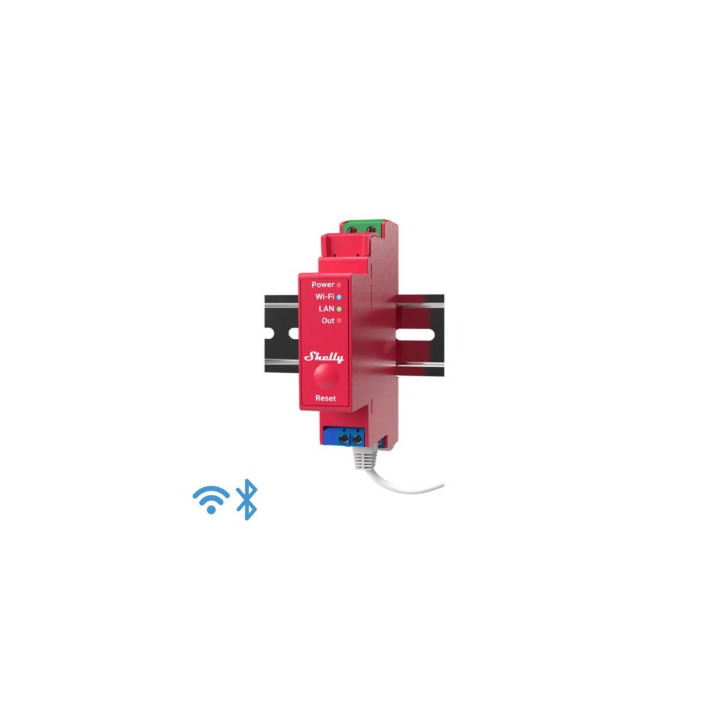 Shelly Pro 1PM - IP Smart Relay DIN 1ch. LAN/WiFi/BT + PM
