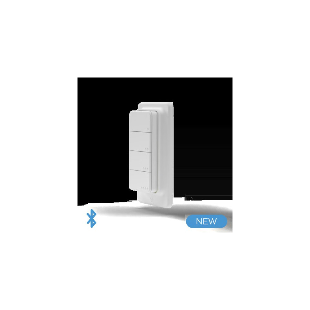 Shelly BLU RC Button 4 - Telecomando a muro BT con 4 tasti a batteria
