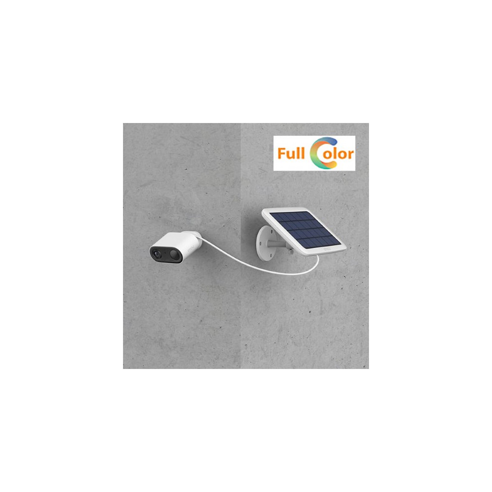 Imou Telecamera CellGo Full Color Kit Bullet 2K Wi-Fi 3MP 2.8mm IR Battery+Solar