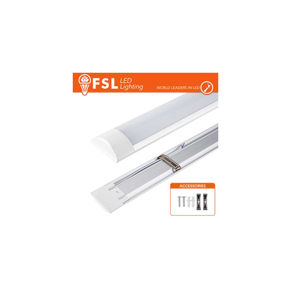Bianco Plafoniera LED Lineare IP20 120cm 36W 2440LM 4000K