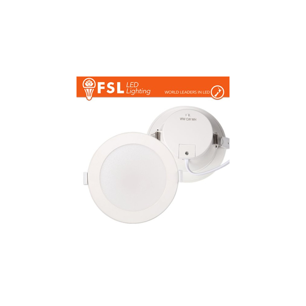 Luce 3 white - 3000, 4000, 6500K Faretto da incasso 28w 3white 220-240V, FORO:Î¦20-22cm