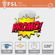 R80 - 11W 6500K 840LM >120Âº 80X113mm CRI80 E27 25.000H