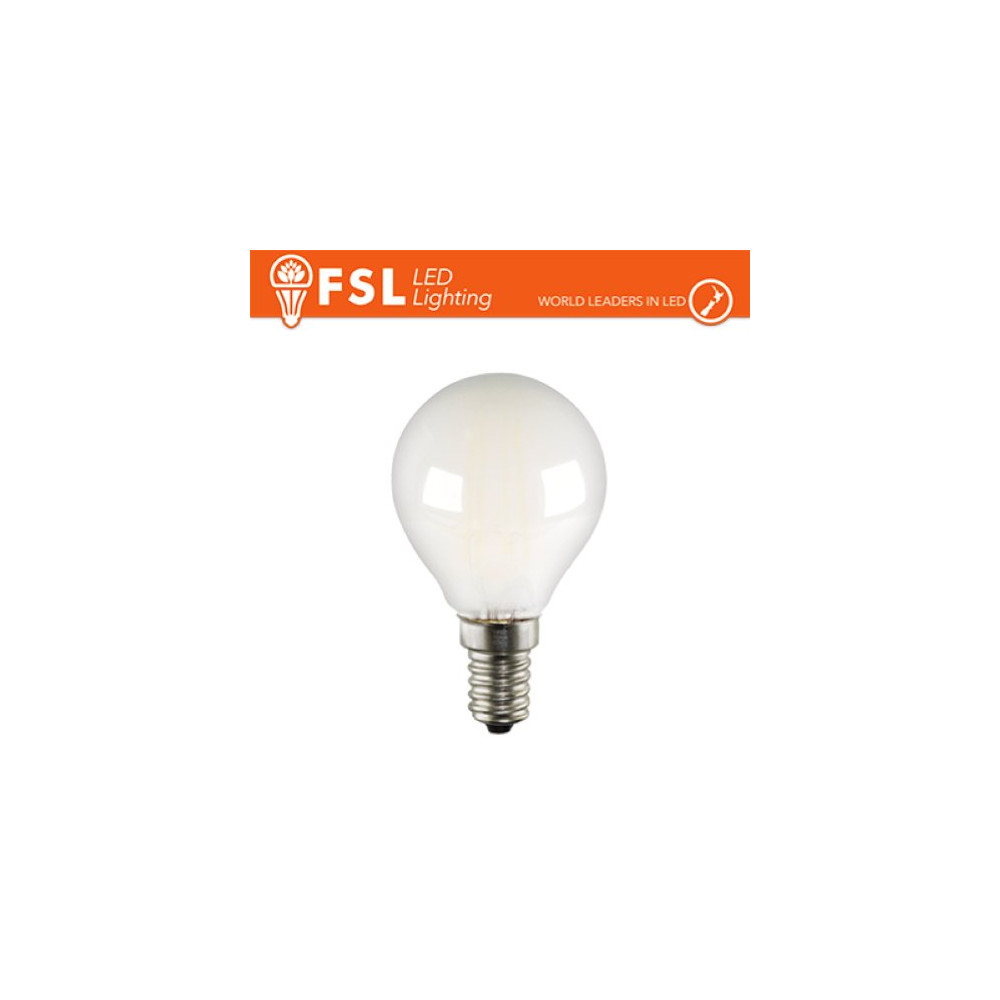 Luce Calda - 3000K Lampada Filamento OPALE Sfera - 7W 3000K E14