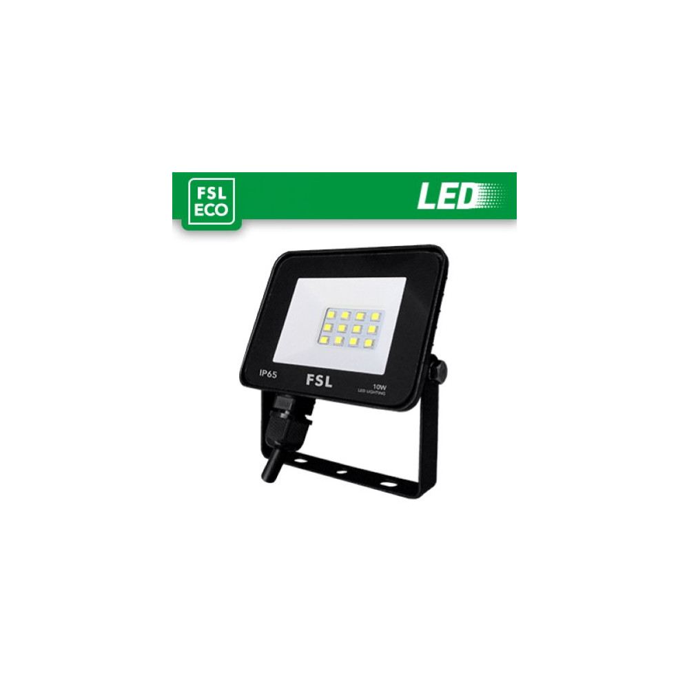 Luce Naturale - 4000K Proiettore per esterni Nero 10W - IP65 120Â° 4000K