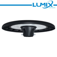 Nero Lampione LED testa palo 100w IP65 100lm/w 90Â°