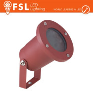 Faretto giardino orientabile picchetto ip65 gu10 Corten