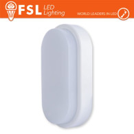 Luce Naturale - 4000K Plafoniera LED OVALE BIANCA 15W 4000K 55*100*200 IP54