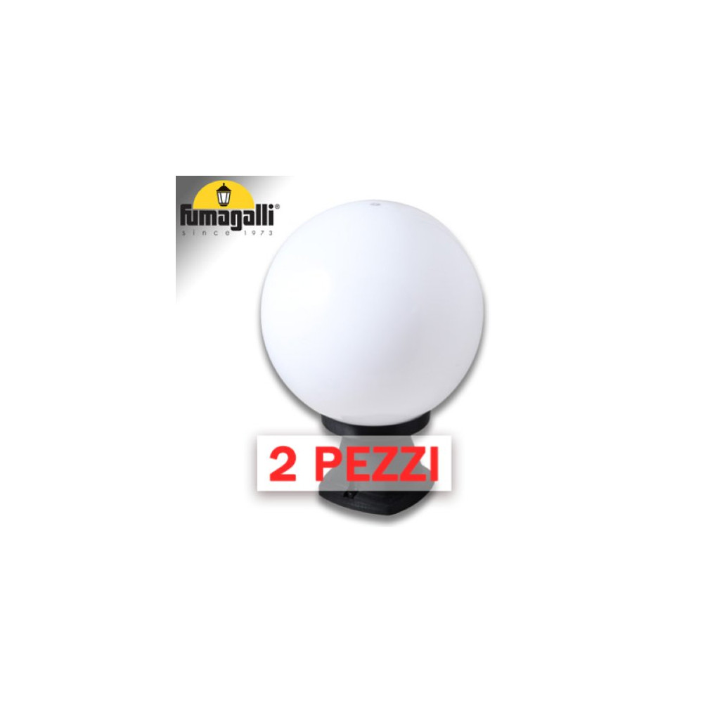 2x pezzi di DISMA/G250 NERO OPALE E27