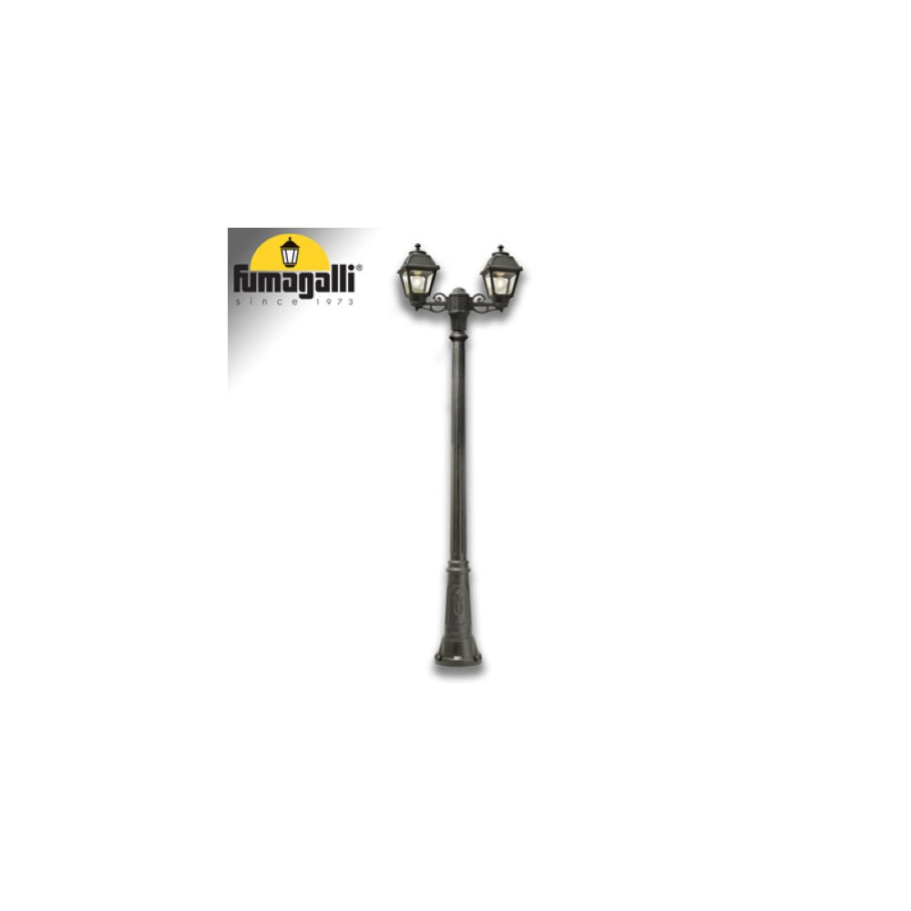 GIGI BISSO/MARY 2L NERO TRASP E27 LED FILAMENTO 6,5W 2,7K - 207 cm