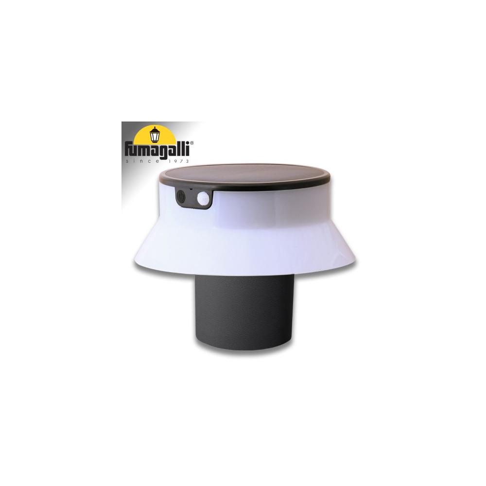 FELICE 200 SPIKE NERO SOLAR LED Ã150 PIR CCT SET RIFL. OPALE