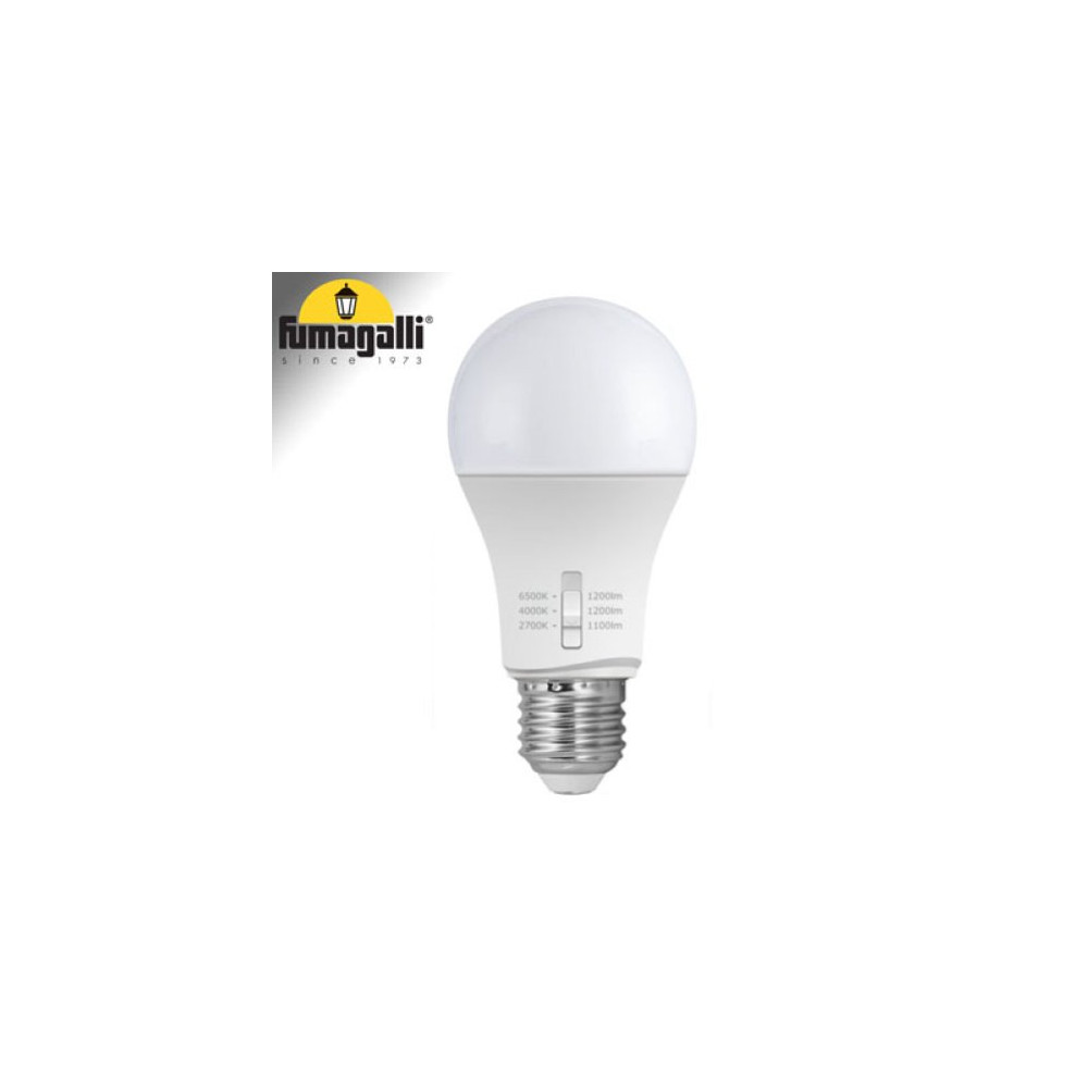 TRIWHITE CCT Lampadina LED E27 A60 - 11W - CCT - Fumagalli