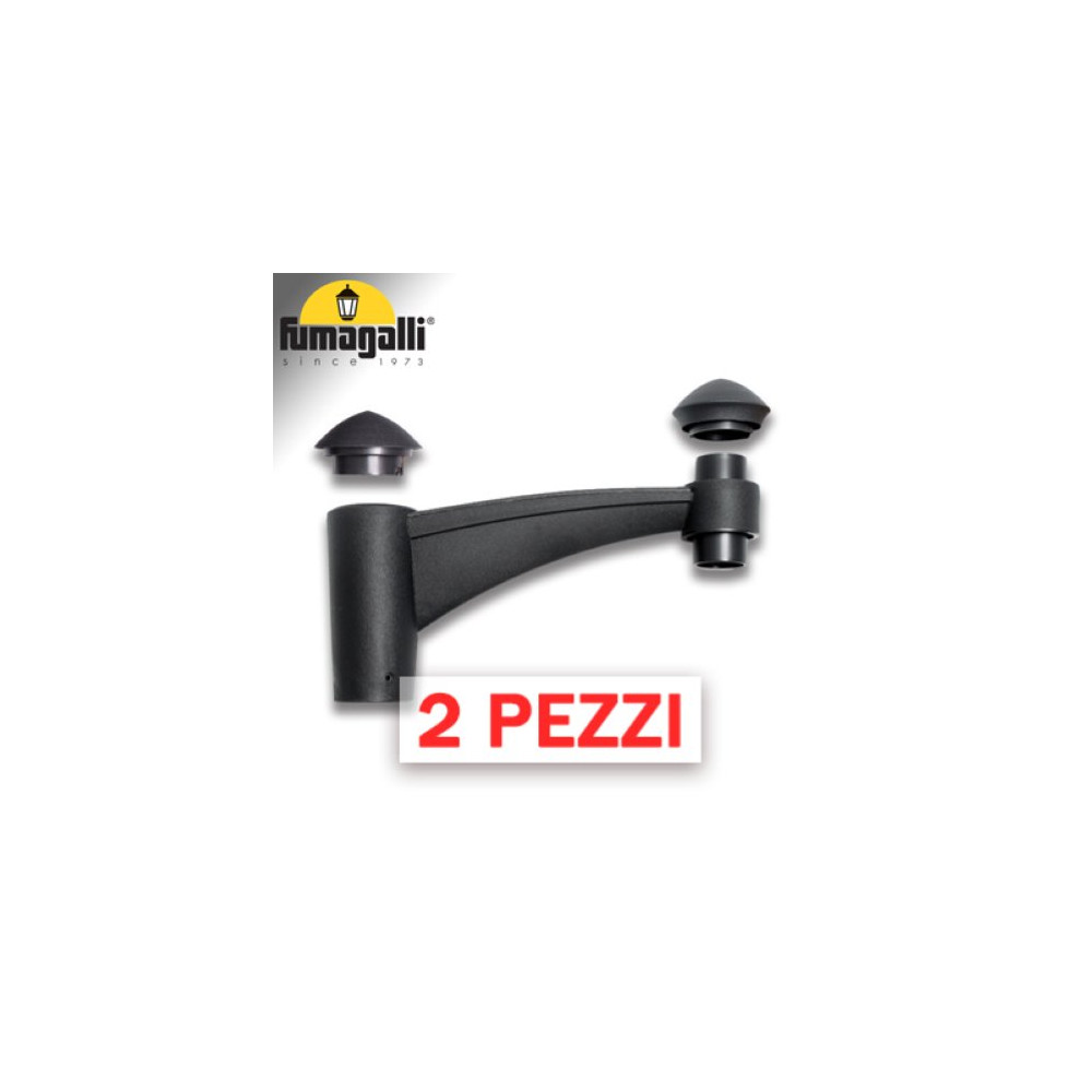 2x MIDIPILAR SYSTEM 1L NERO