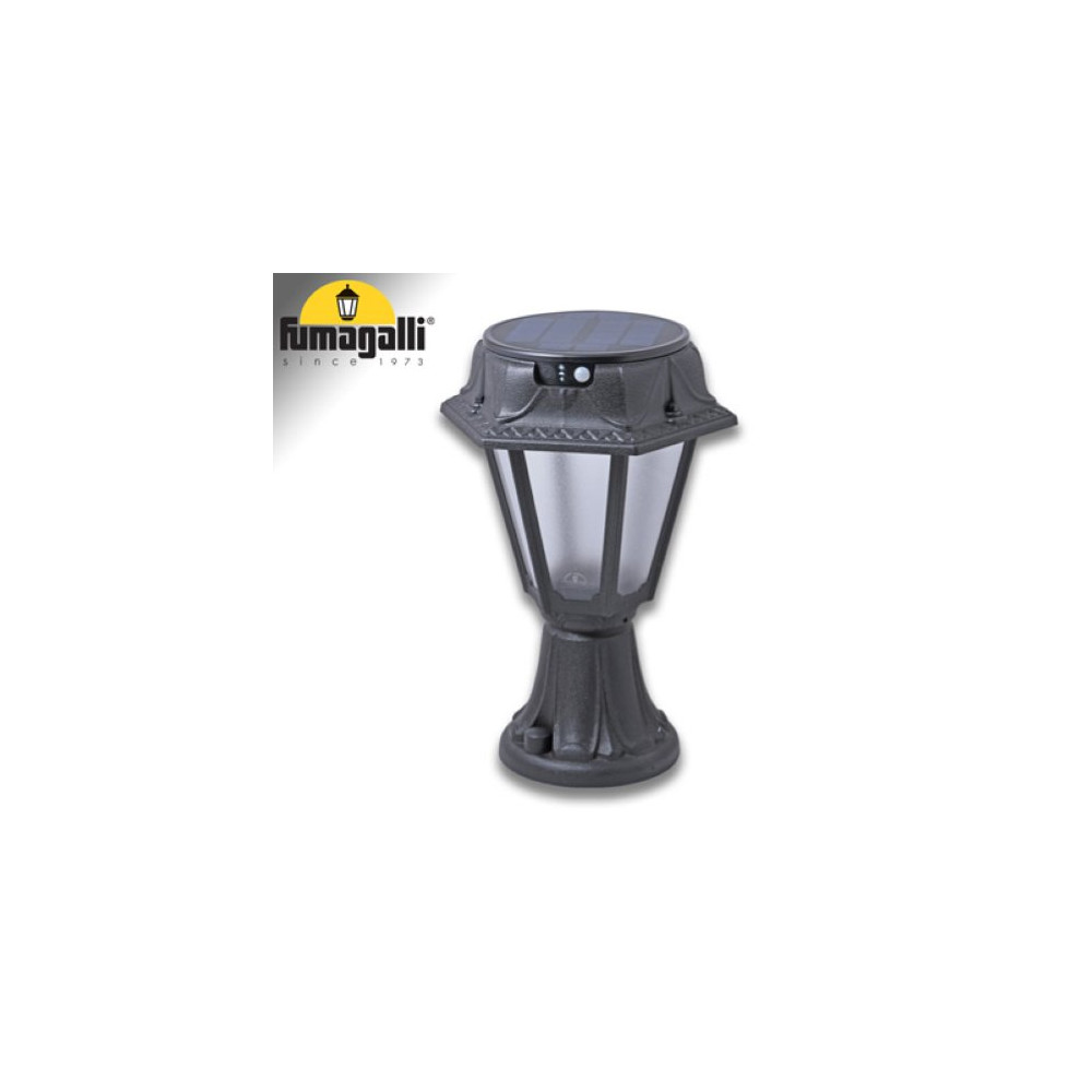 Nero Lanterna solare MINILOT/ROSETTA con sensore PIR - 3 modalitÃ  di funzionamento
