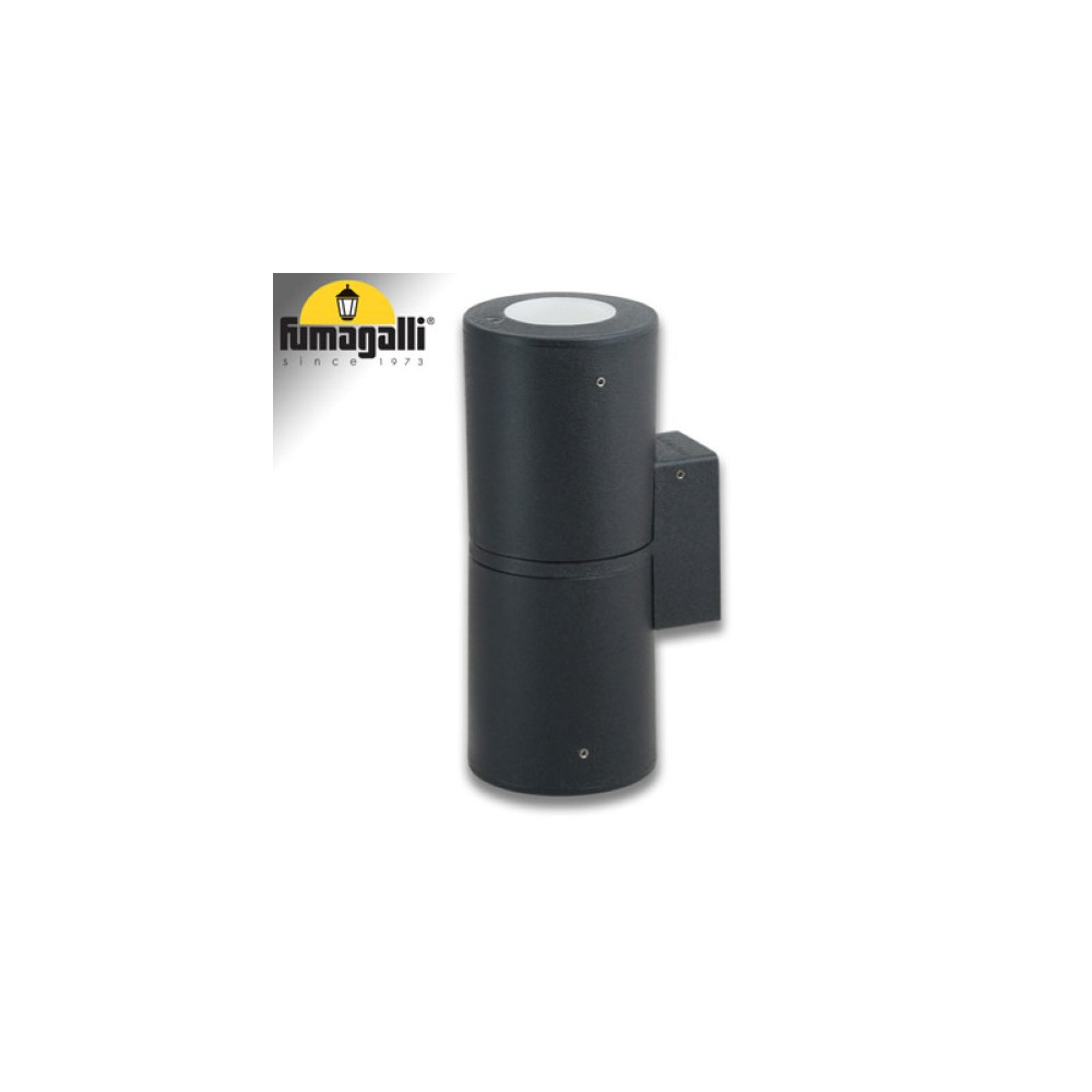 FRANCA 90 2L WALL NERO SATIN LED GU10 7W CCT 3WHITE