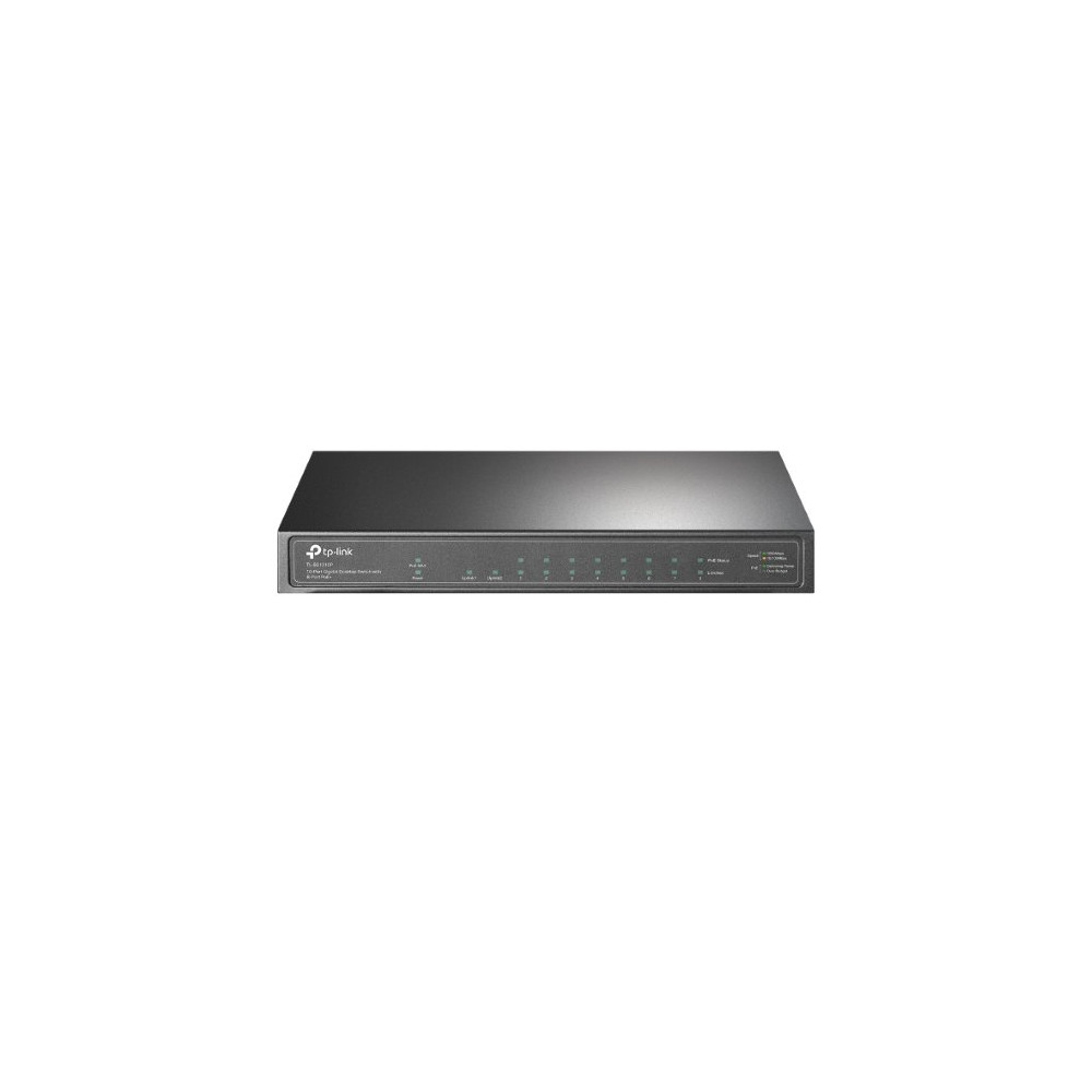 TP-Link Switch 10 porte Gigabit 8 porte PoE+ 1 SFP TL-SG1210P