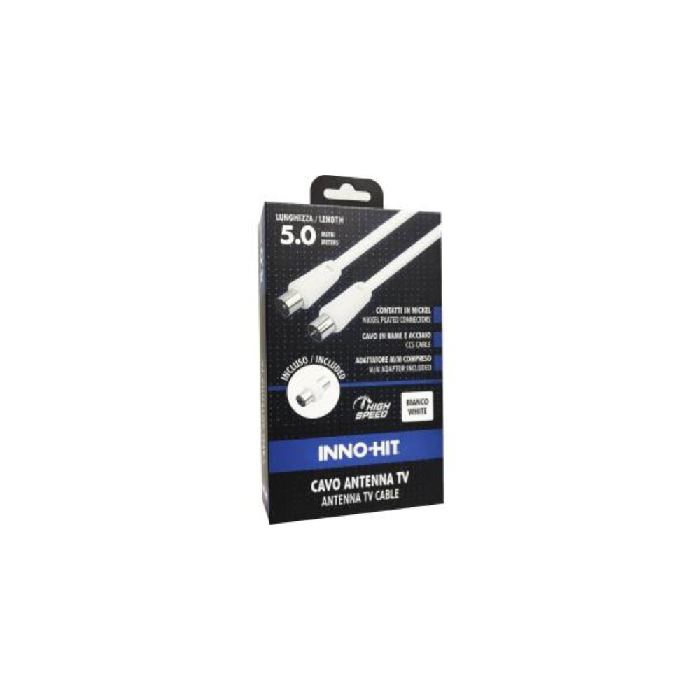 Inno-Hit Cavo Antenna M/F 5m Bianco