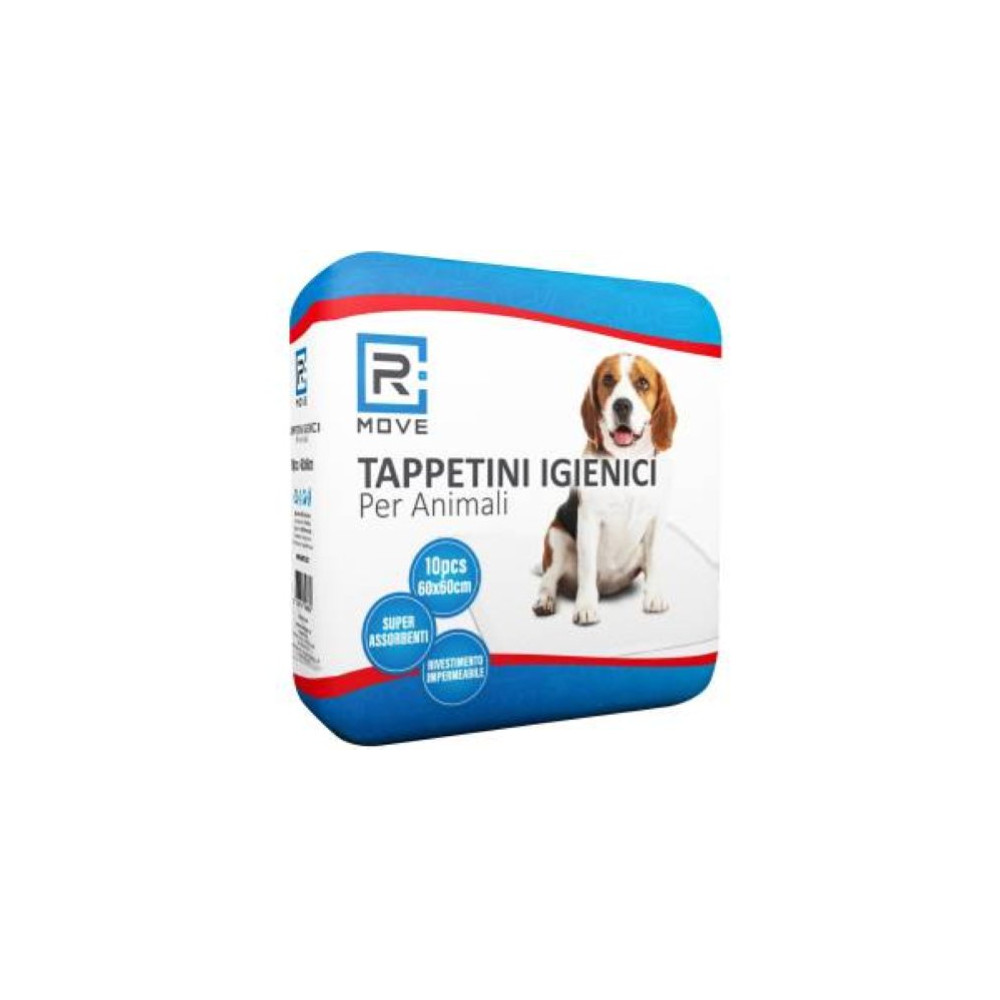 RMove Tappetini Igienici Animali 60x60cm 1Cnf/10pz