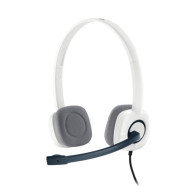 LOGITECH CUFFIE STEREO H150 COCONUT CON MICROFONO BIANCO 981-000350