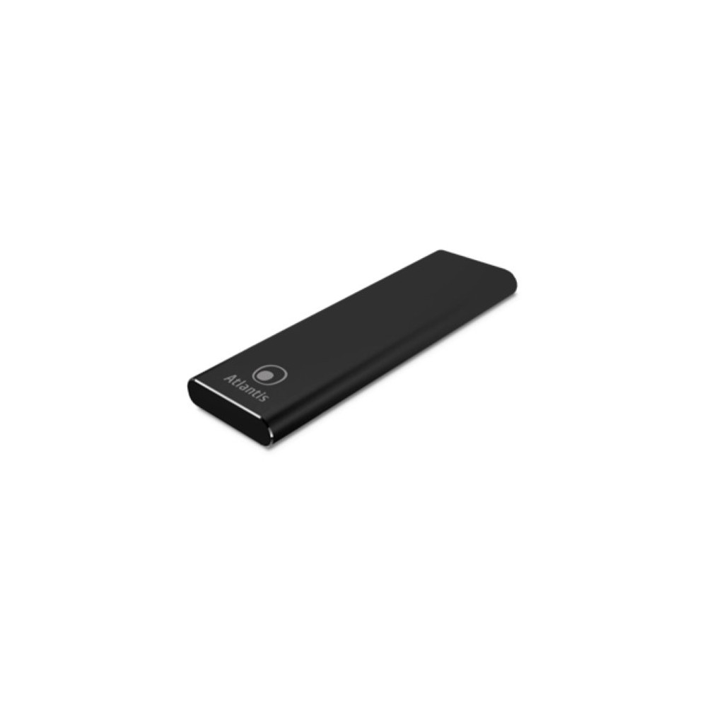 ATLANTIS BOX ESTERNO SSD M.2 SATA USB3.1/TYPE C NERO A06-M2-SATA-01