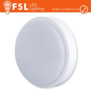 Luce Naturale - 4000K Plafoniera LED ROTONDA BIANCA 15W 4000K Ã180*55 IP54