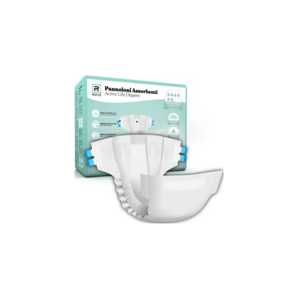 RMOVE PANNOLONI ASSORBENTI ACTIVELIFE ADULTO TG.XL 1CNF/22PZ