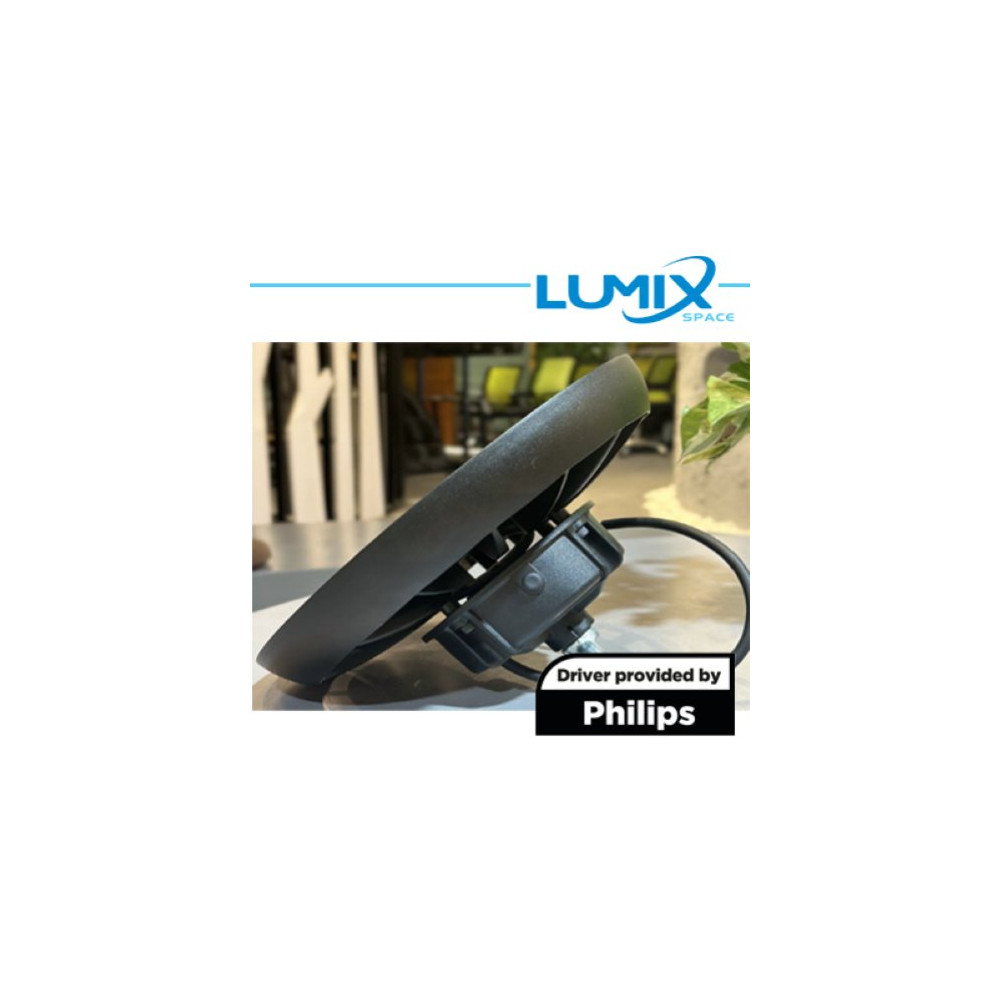 NERO FARO INDUSTRIALE 200W 160LM/W IP65 50.000H  