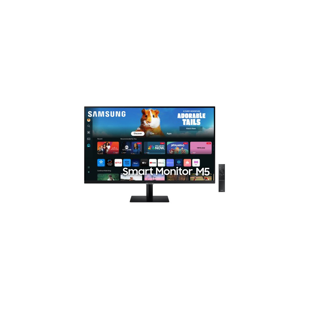 MONITOR SAMSUNG 27 SERIE SMART HDMI USB FHD CONNETTIVITA MOBILE NETLIX PRIME