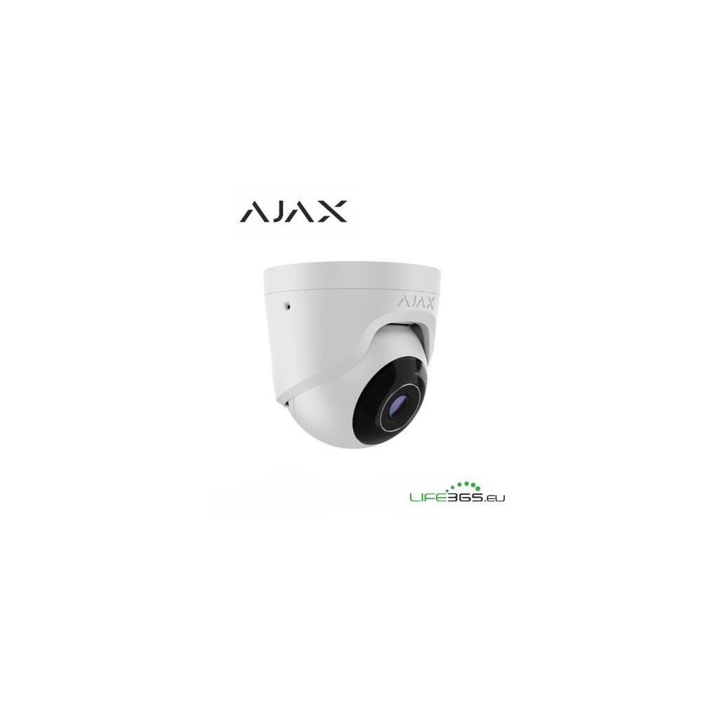 AJAX TELECAMERA DOME (TURRETCAM) (5 MP/2.8 MM) BIANCO