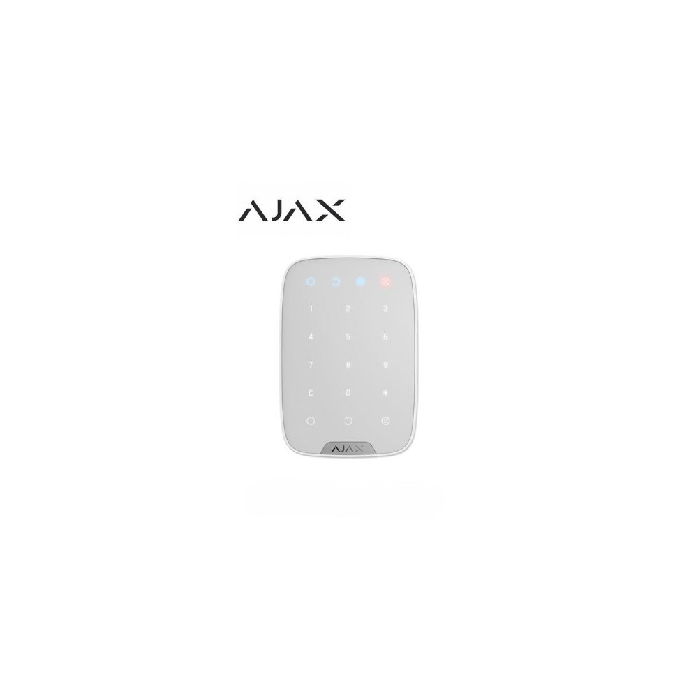 AJAX TASTIERINO AVANZATO (KEYPAD PLUS) BIANCO