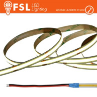 LUCE FREDDA - 6500K STRISCIA LED COB 5METRI - IP20 6500K 24V 15W/M 1500LM/M
