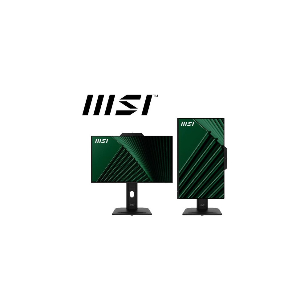MONITOR MSI 23,8IPS FHD BK MM PVT DOCK WEB MSI PRO MP242PMG 1MS 120HZ WEBCAM