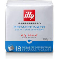 ILLY DECAFFEINATO IPERESPRESSO 18 CAPSULE 