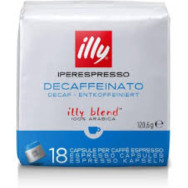 ILLY DECAFFEINATO IPERESPRESSO 18 CAPSULE 