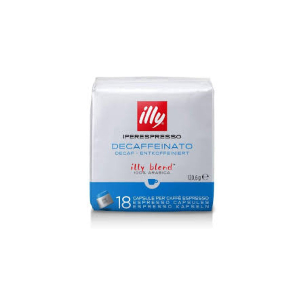ILLY DECAFFEINATO IPERESPRESSO 18 CAPSULE 