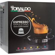 TORALDO MISCELA CREMOSA 100 CAPSULE COMPATIBILI NESPRESSO