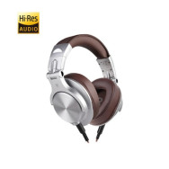ONEODIO A71 HI-RES CUFFIE DJ CABLATE AUDIO STEREO SILVER/BROWN
