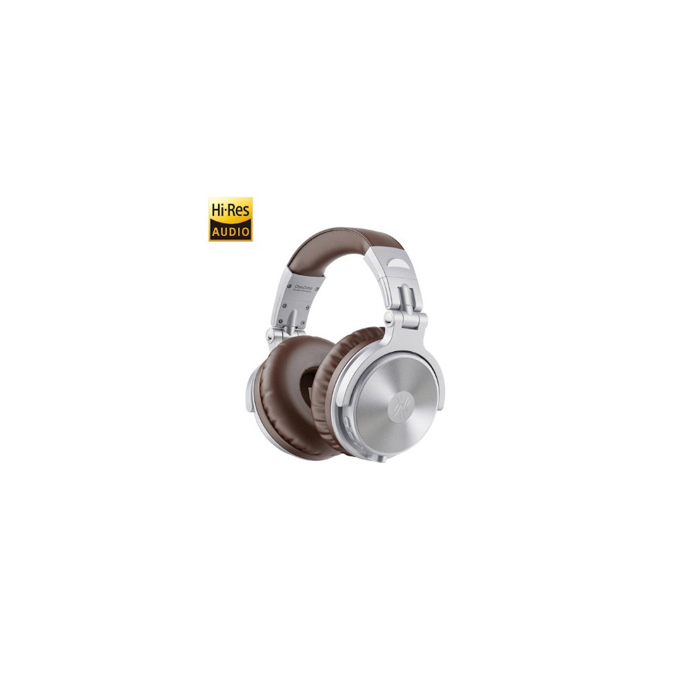 ONEODIO STUDIO PRO C HI-RES CUFFIE DJ WIRELESS SILVER/BROWN