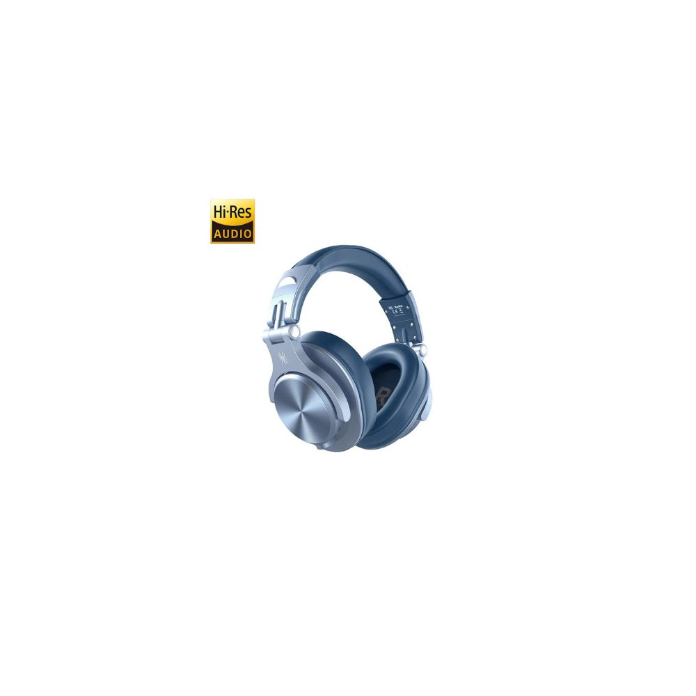 ONEODIO FUSION A70 HI-RES CUFFIE DJ WIRELESS E C/CAVO BLUE